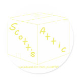 Scott's Attic Logo Gear stickers