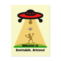 Scottsdale UFOs Postcard