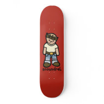 scoundrel skate. skate board deck