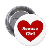 Scouse Girl Pinback Button