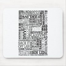 Scouse Words & Phrases Mousepad