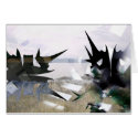 Scrap metal fantasy landscape cards