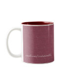 Scrap Paper Christmas Mug