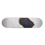 Scrap paper skateboard deck