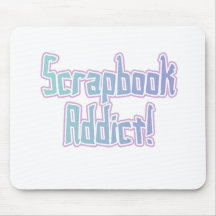 Scrapbook Addict Tshirts and Gifts Mouse Pad
