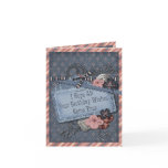 Scrapbook Belated Birthday Greeting Card