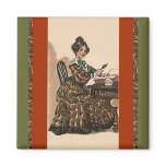 Scrapbook Magnet Scrapbooking Vintage Vogue style
