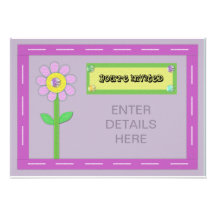 Scrapbook style Invitation