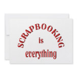 Scrapbooking is Everything Personalized Invites