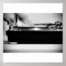 Scratchin' on the Turntable Posters