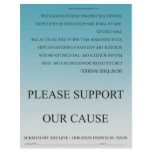 ScratchOffGive Teal Basic Fundraising Brochure flyers