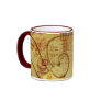 Scrawl design mugs