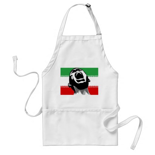 Scream Iran Aprons