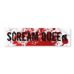 Scream Queen bumper stickers