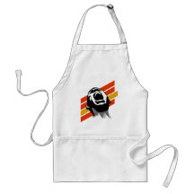 Scream stripes apron