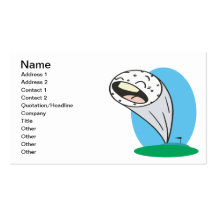 Screamer Business Card Template