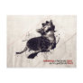 Screaming Cat Postcard