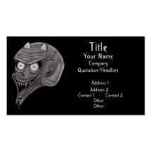 Screaming Demon Business Card