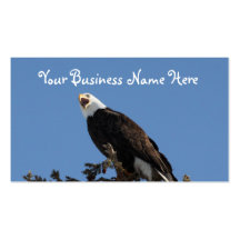 Screaming Eagle; Promotional Business Card Templates