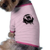 Screaming for help dog shirt