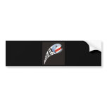 Screaming Golf Ball bumper stickers