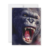 Screaming Gorilla Invitations