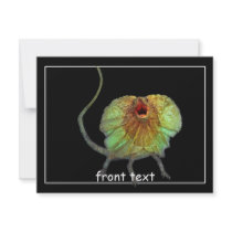 Screaming Lizard Personalized Invitation
