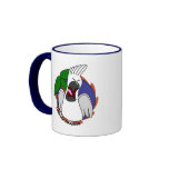 Screaming Umbrella Cockatoo Mug