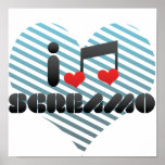 Screamo fan posters