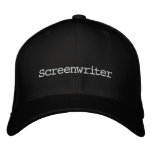 Screenwriter Cap embroidered hats