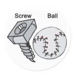 Screw Balls Stickers