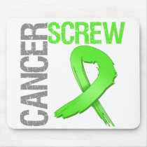 Screw Cancer - Lymphoma Mouse Pad