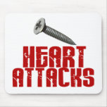 SCREW Heart Attacks 1 Mouse Mats
