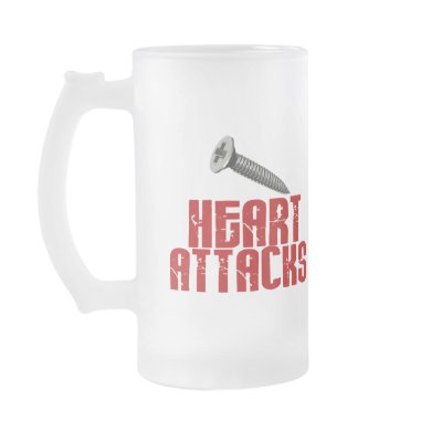 SCREW Heart Attacks 1 Mugs by awarenessgifts