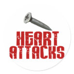 SCREW Heart Attacks 1 stickers