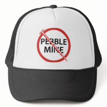 SCREW PEBBLE MINE TRUCKER HAT
