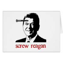 Screw Reagan Card