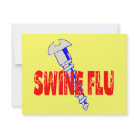 Screw Swine Flu invitations