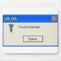 screwed mousepads