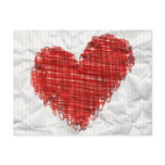 Scribble Heart Postcard