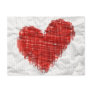 Scribble Heart Postcard