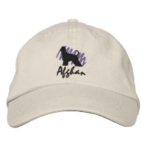 Scribbled Afghan Embroidered Baseball Cap