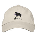 Scribbled Aussie Embroidered Baseball Cap