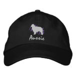 Scribbled Aussie Embroidered Baseball Cap