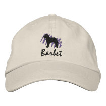 Scribbled Barbet Embroidered Hats