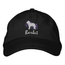 Scribbled Barbet Embroidered Baseball Caps