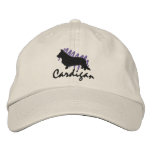Scribbled Cardigan Embroidered Baseball Cap