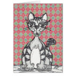 Scribby Cat 2 Card