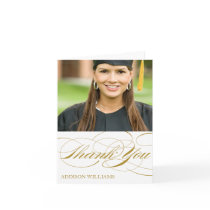 SCRIPT THANKS | GRADUATION THANK YOU CARD