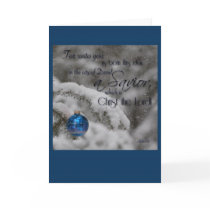 Scripture Christmas Card